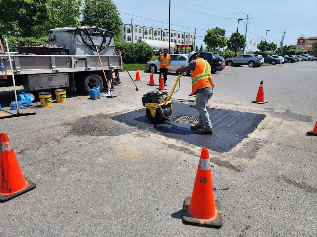 Photograph 2 of 2 published by AddAline Asphalt Maintenance on its own Google listing