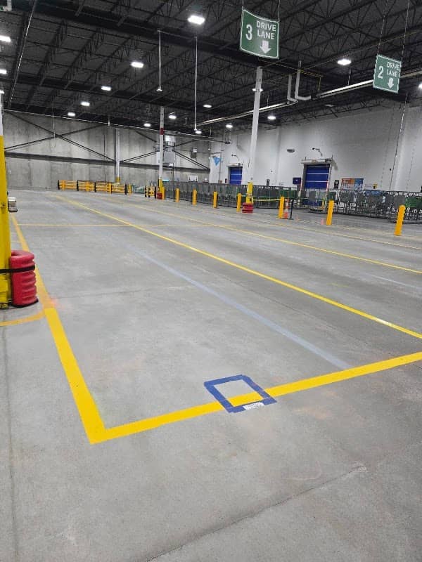 Photograph 3 of 4 published by Aiden's Line Painting - Parking Lot Line Painting | Pavement Marking Services on its own Google listing