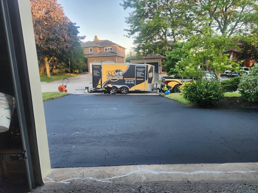 Photograph 2 of 4 published by BRO Sealcoating And Asphalt Maintenance Inc. on its own Google listing