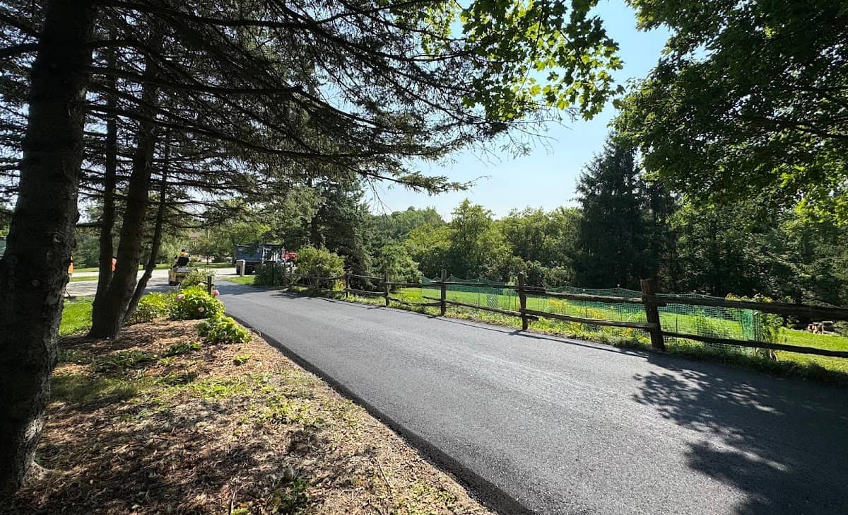 Photograph published by Caledon Paving on its own Google listing