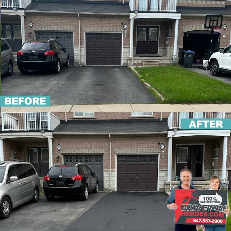 Photograph published by Driveway Heroes on its own Google listing