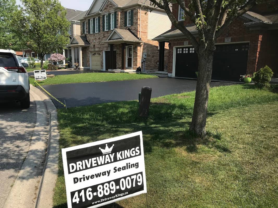 Photograph 3 of 4 published by Driveway Kings Canada - Driveway Sealing & Repairs on its own Google listing
