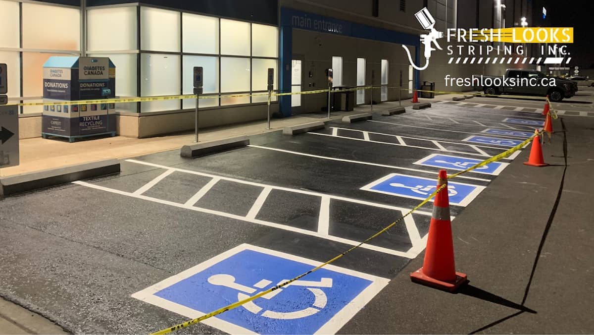 Photo listed on the Google Business Profile for Fresh Looks Striping - Parking Lot Maintenance