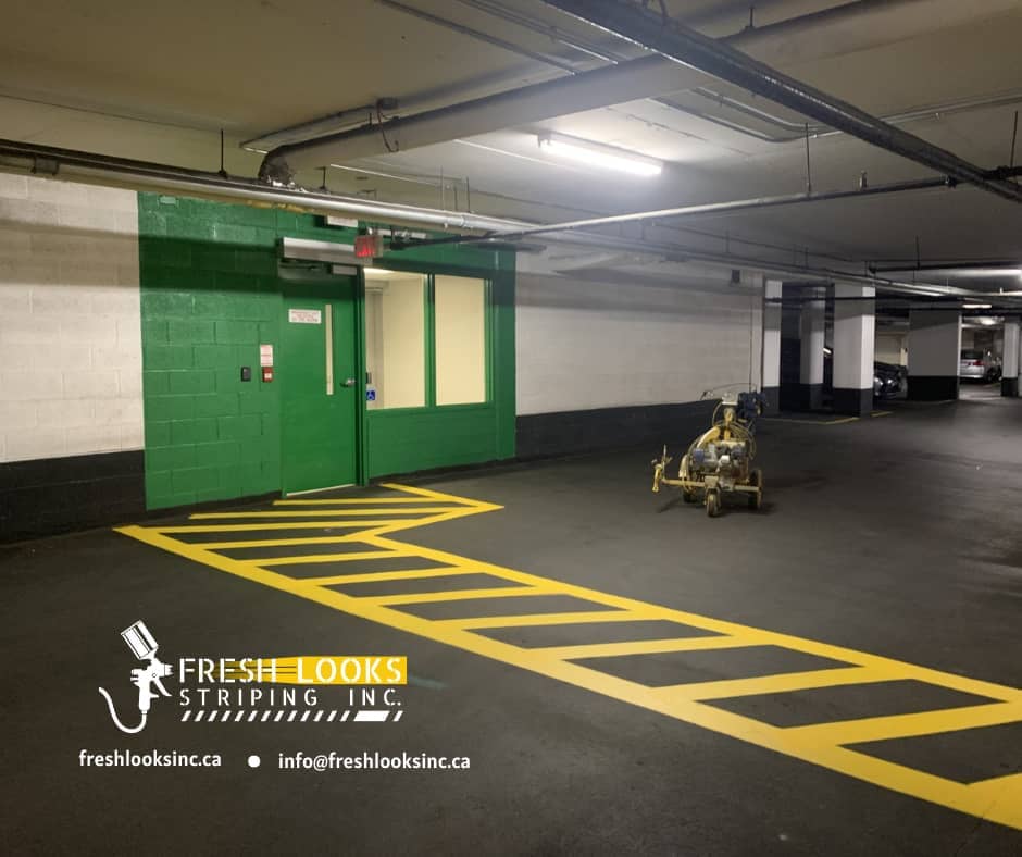 Photograph 2 of 4 published by Fresh Looks Striping - Parking Lot Maintenance on its own Google listing