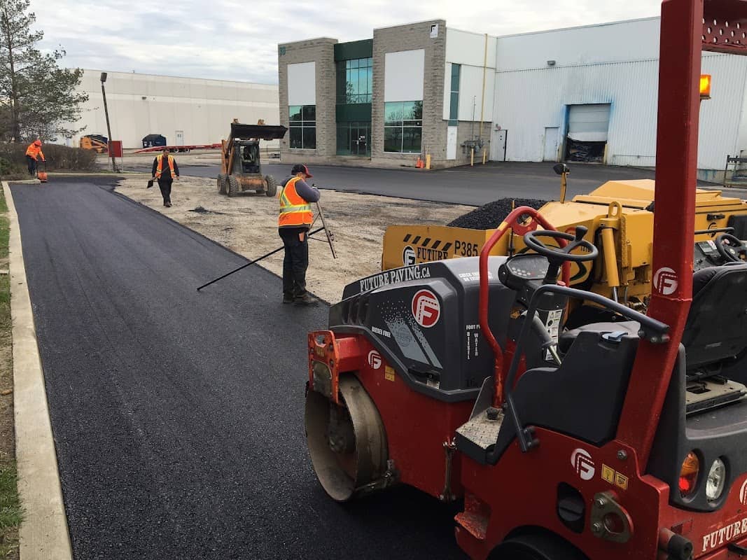 Photograph 4 of 4 published by Future Paving-Asphalt Parking Lot Paving Specialists on its own Google listing
