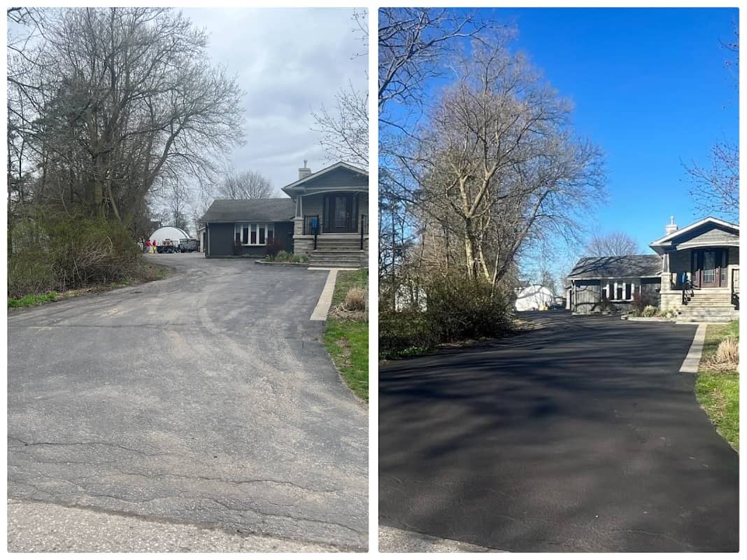 Photograph published by King Asphalt Paving & Maintenance on its own Google listing