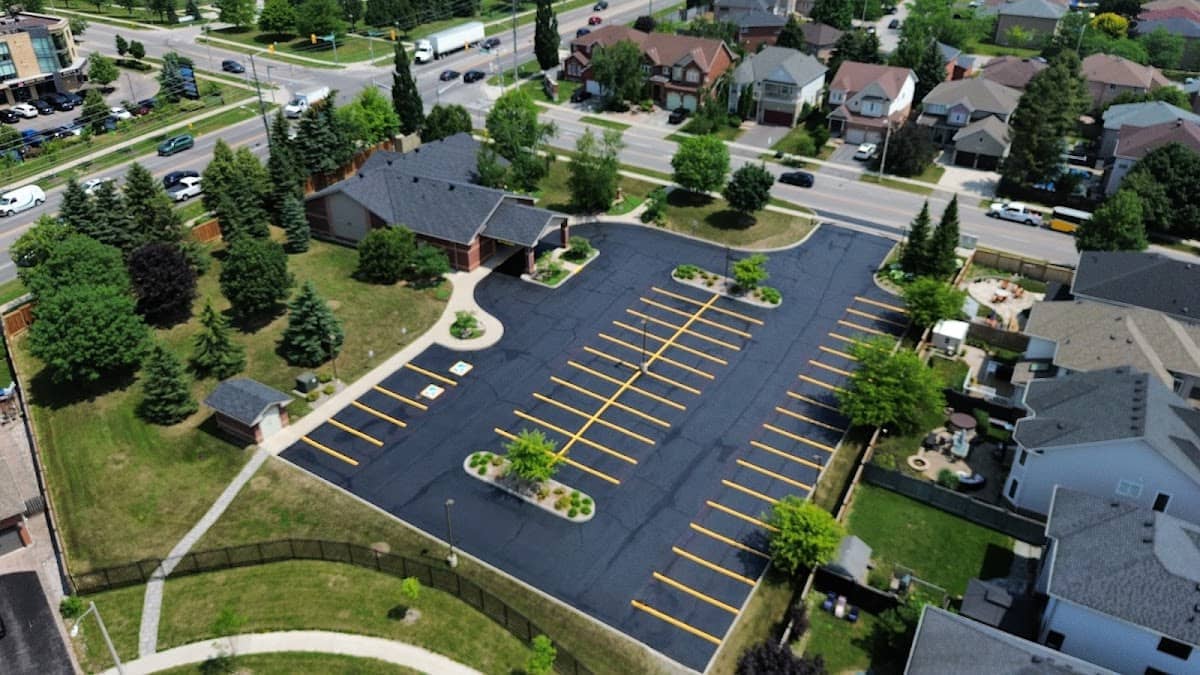 Photograph published by ParkLine Ltd. - Line Painting & Pavement Solutions on its own Google listing