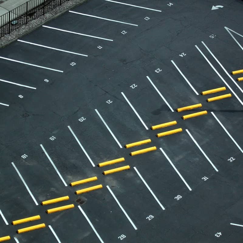 Photograph published by Pavement work Markings Line Painting Crack fill Sealing on its own Google listing