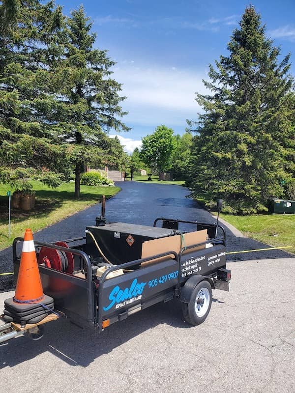 Photograph 2 of 3 published by Sealco Asphalt Maintenance on its own Google listing
