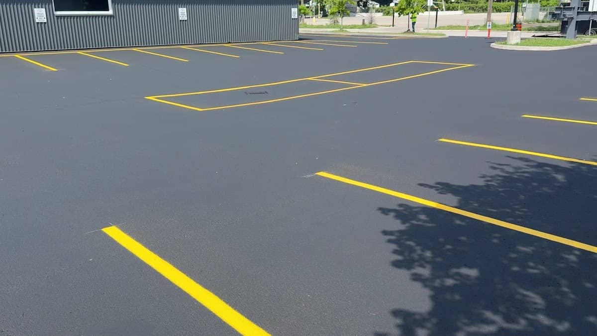 Photograph 2 of 3 published by Sure Seal Pavement Maintenance Inc. on its own Google listing