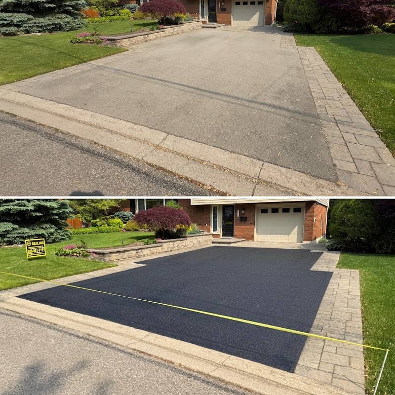Photograph 4 of 4 published by THE DRIVEWAY GUYS|Concrete & Asphalt Sealing on its own Google listing